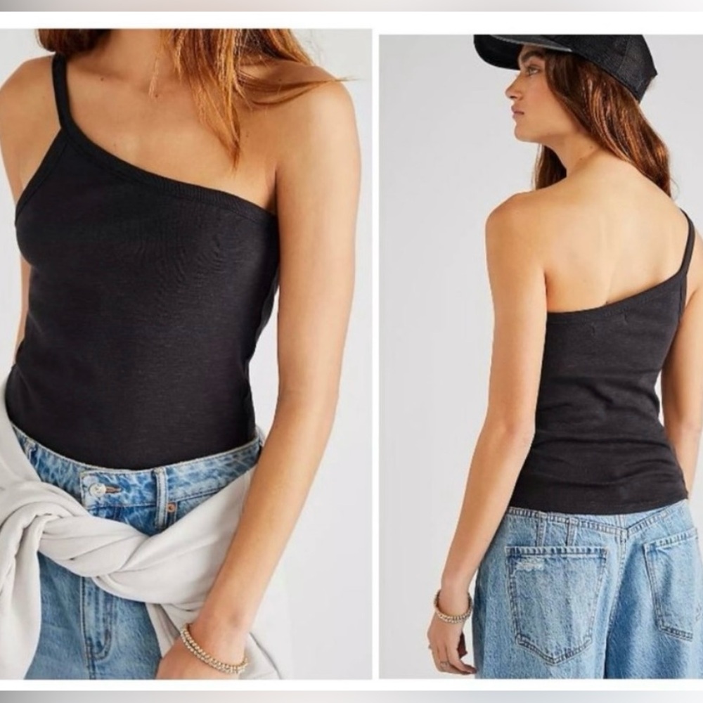 We The Free One Shoulder Tank